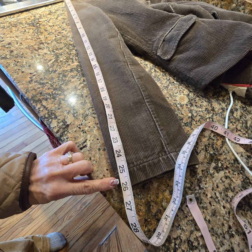 J Crew Brown Corduroy Jacket, size XL, EUC. *** Snowing Not Spotted - Picture 5 of 11